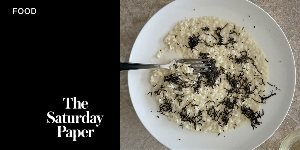 Truffle risotto