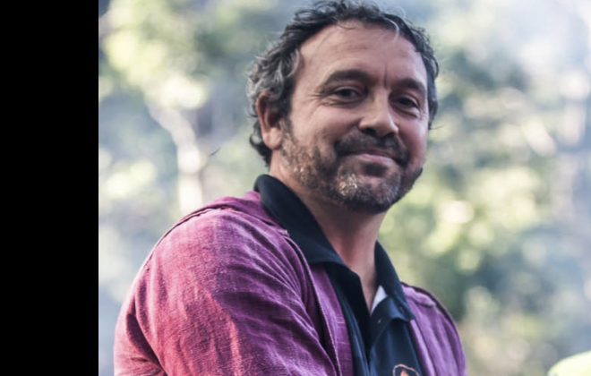Indigenous fire educator Victor Steffensen